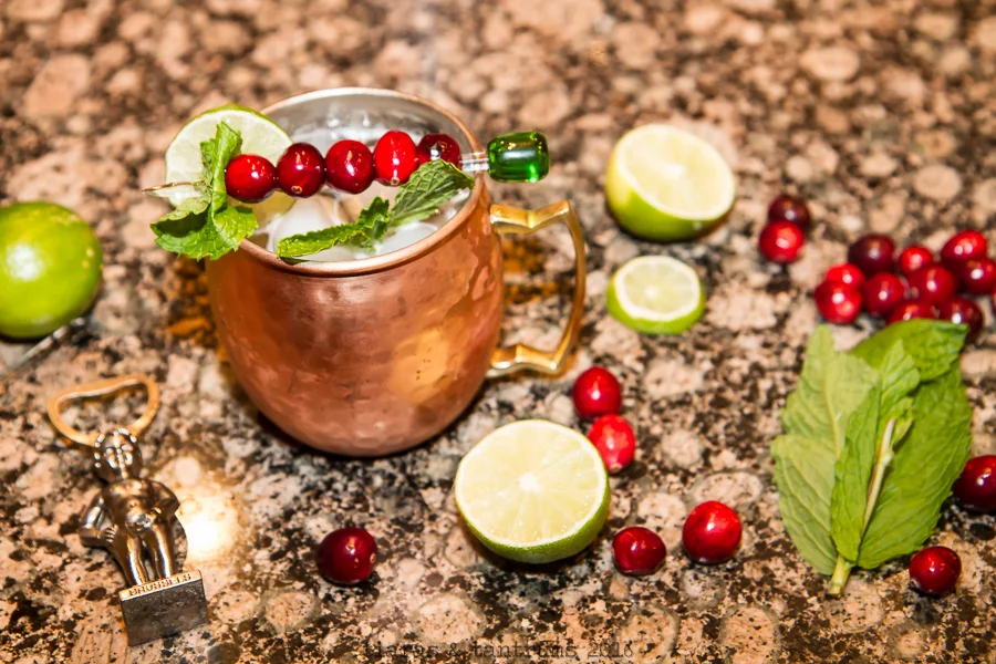 Cranberry Moscow Mule