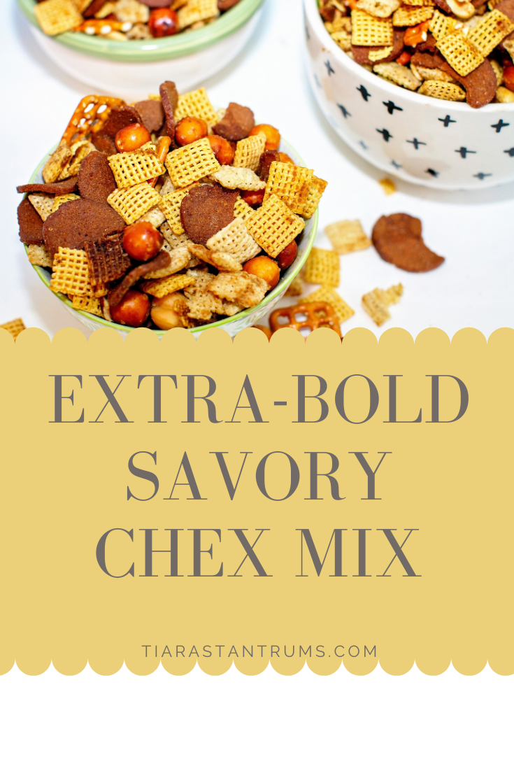 The Best Extra Bold Savory Chex Mix Recipe — Tiaras & Tantrums