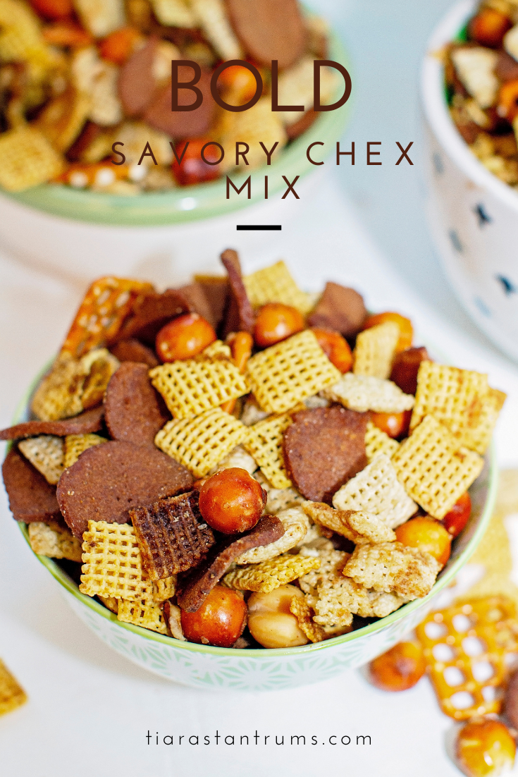The Best Extra Bold Savory Chex Mix Recipe — Tiaras & Tantrums