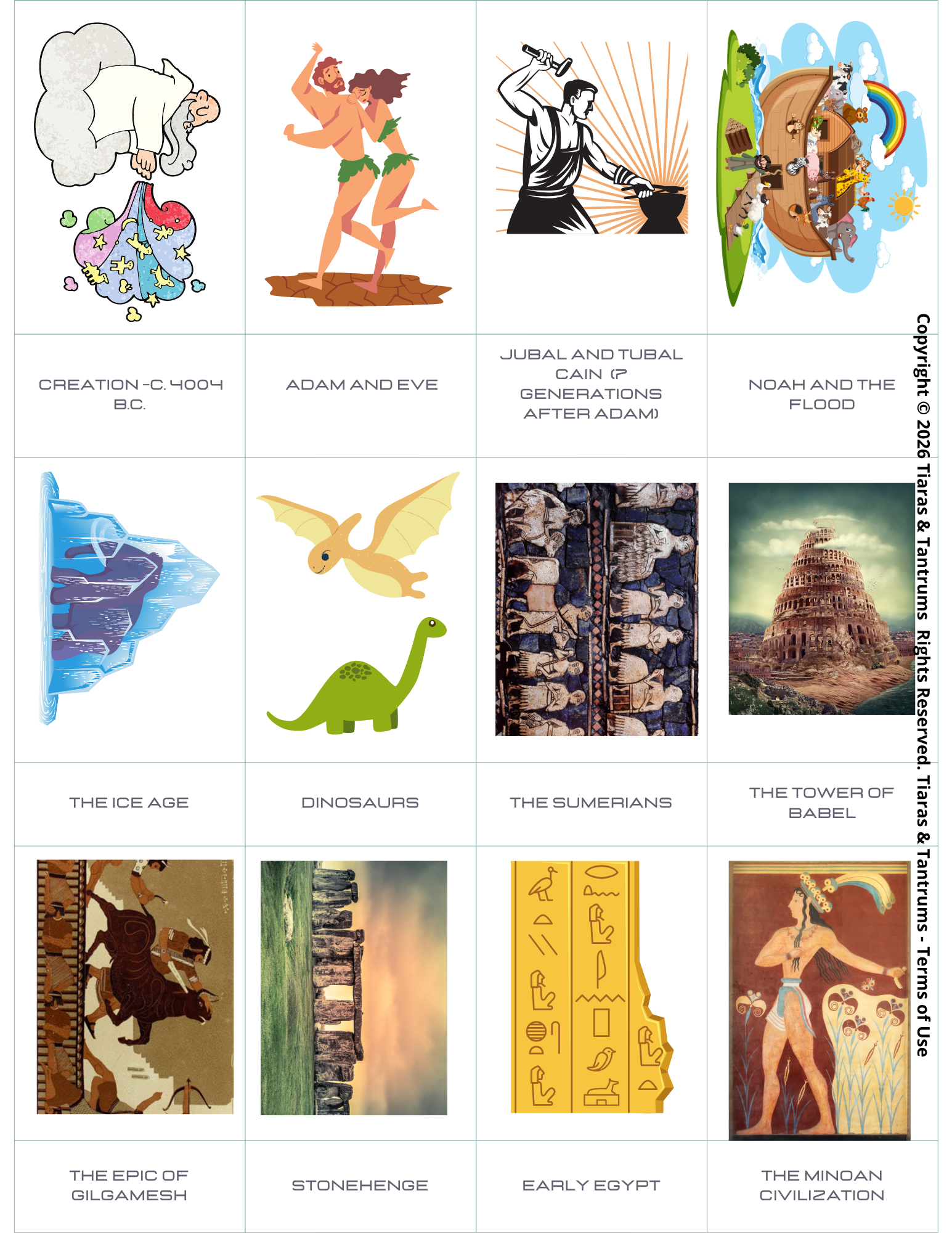 Ancient Civilizations Bundle Homeschool History Curriculum — Tiaras ...