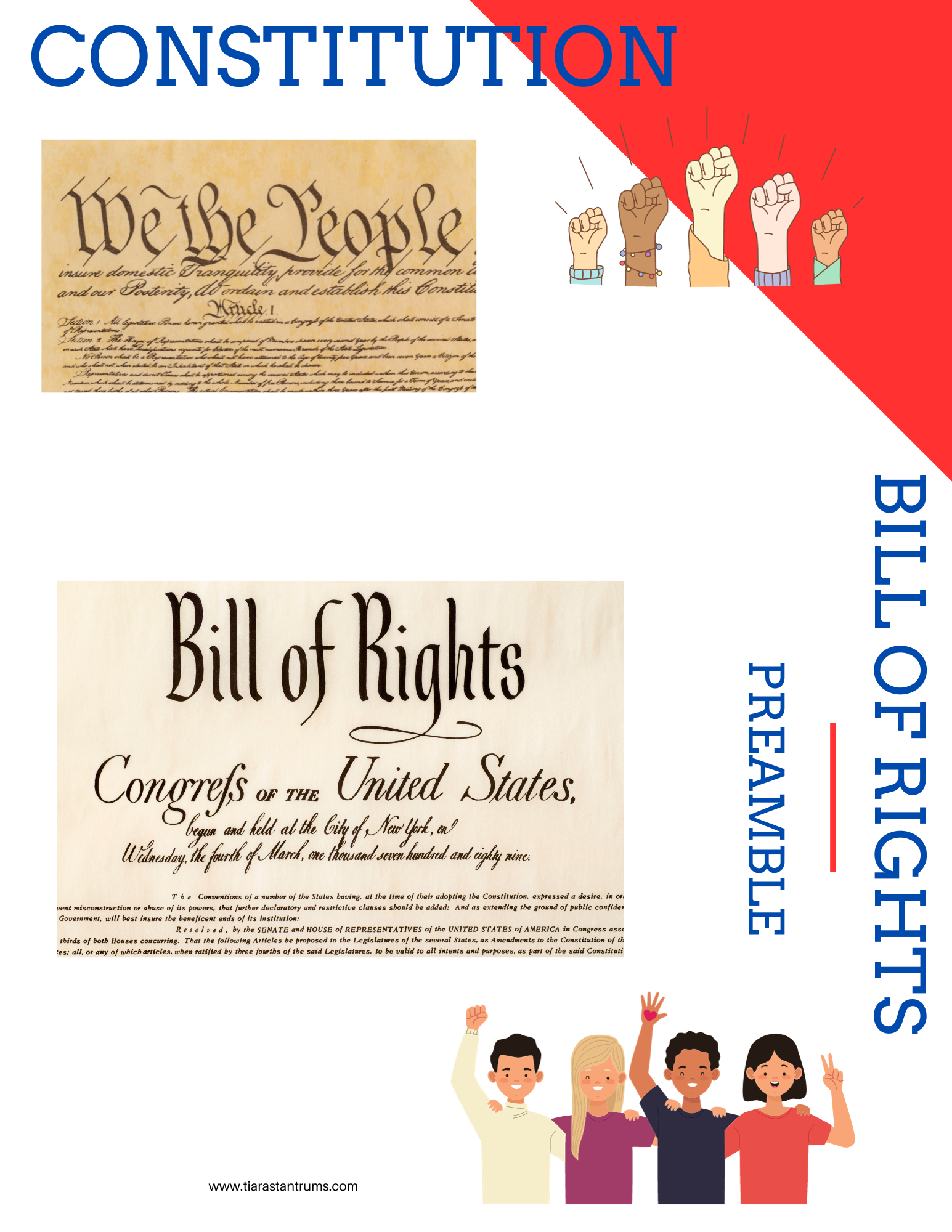 Preseving Rights Bill of Rights for Kids Free Unit Study — Tiaras & Tantrums