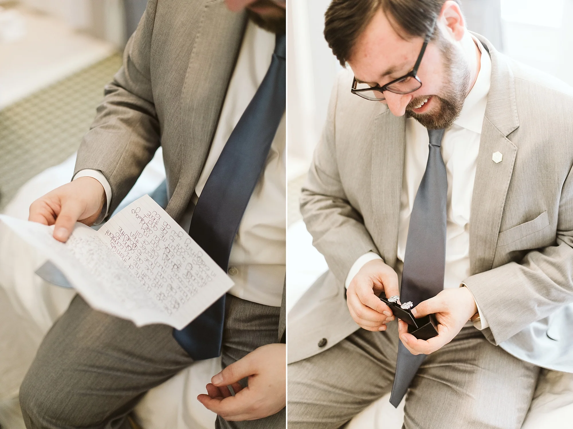 Reading Tori’s vow letter