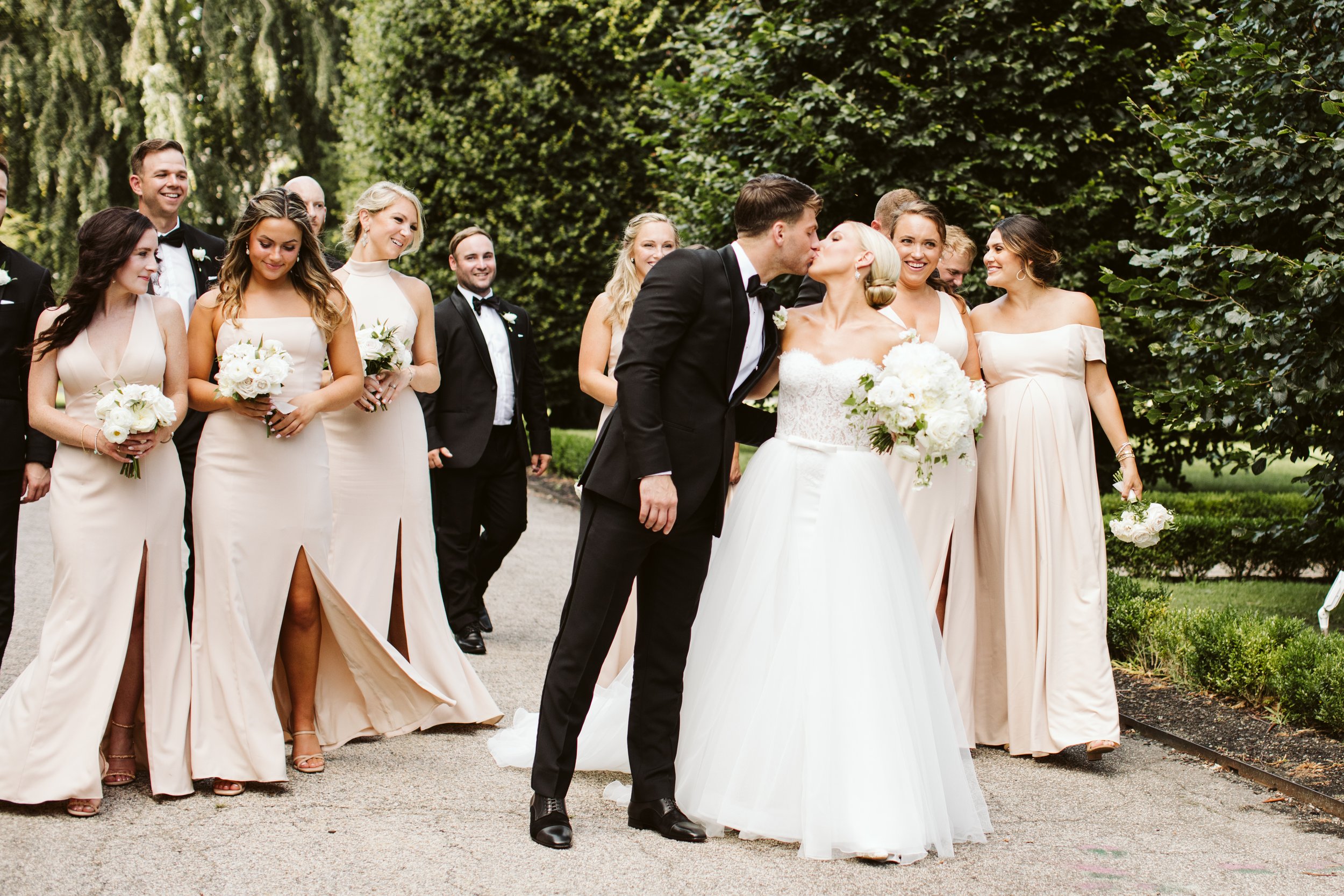 Summer Wedding at The Elms in Newport
