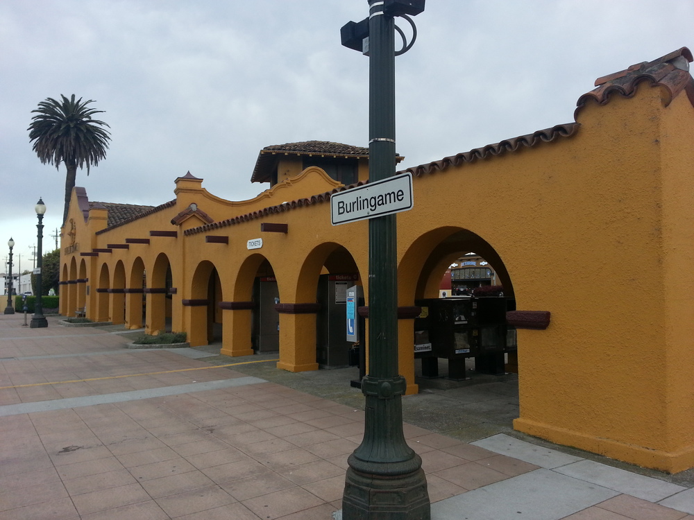 Burlingame Caltrain Station