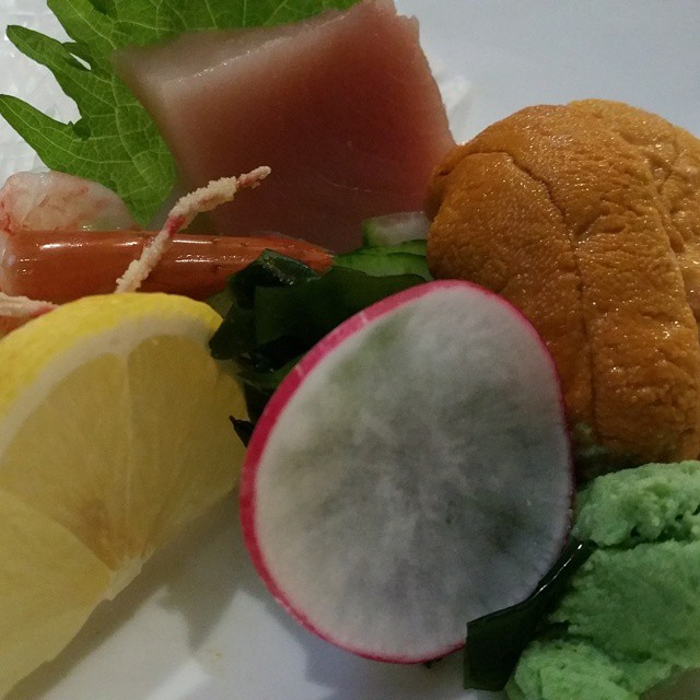 a nigiri plate #foodporn #sushi #iprive