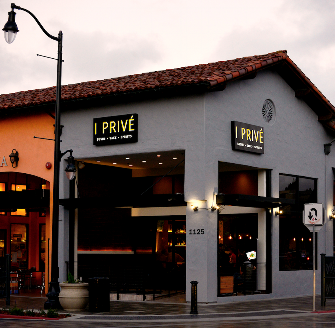 I Privé Sushi Sake Spirits in Burlingame