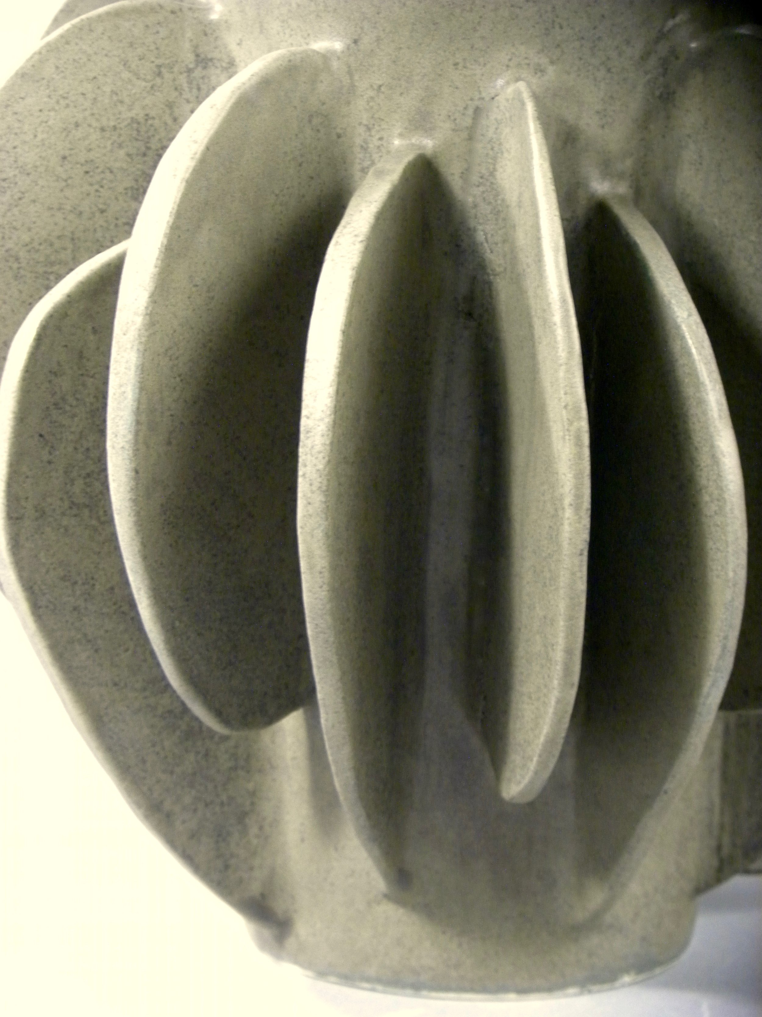 Untitled - Yana Goldfine "Paddle Series" 2016 (J-1 close up) 10.25" x 8.25"