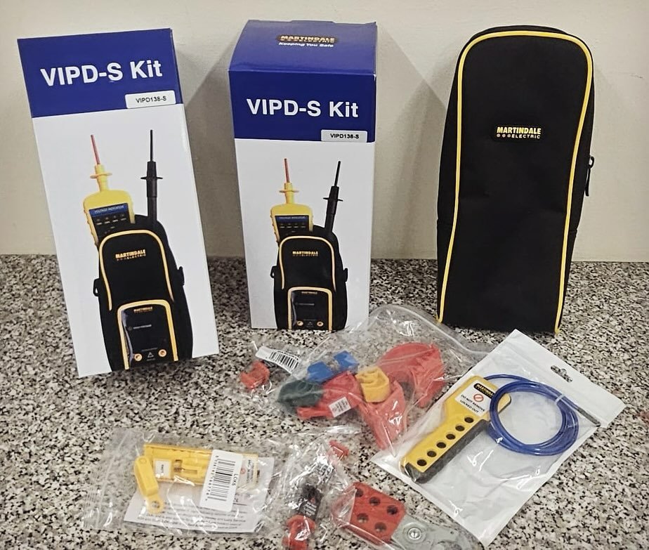 Lovely for these two #safeisolation kits from @martindaleelectric to arrive today along with lots of different lock out accessories. 🤗 We have the perfect place to use them on our #faultfinding rigs!

#electrician #electricians #electrical #electric