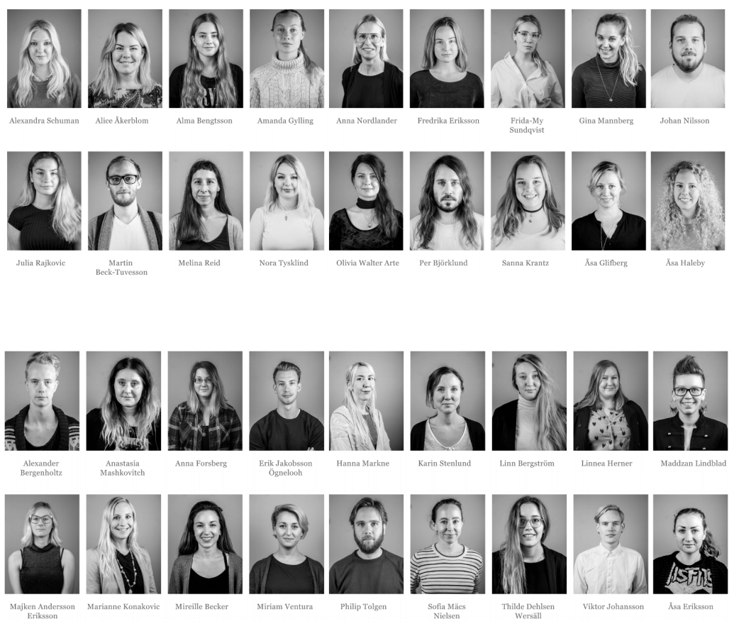 The 18 teams, your creative Partners.