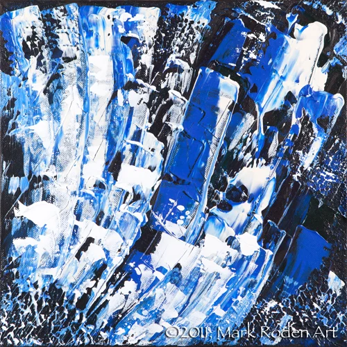 Cobalt Seafoam Prints