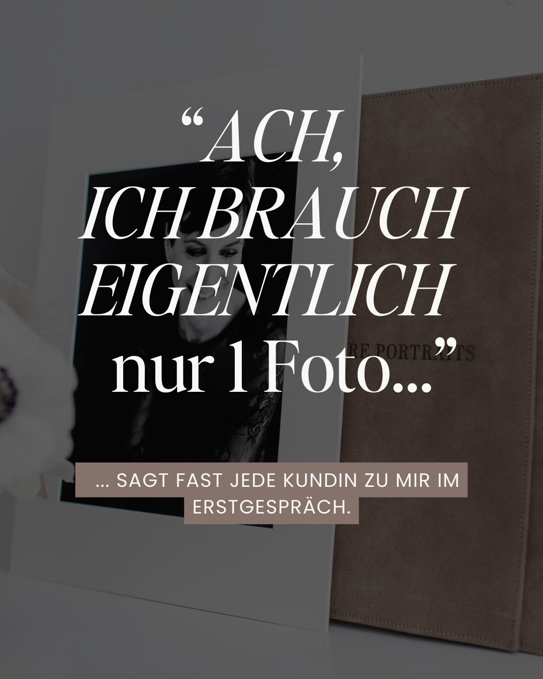 &bdquo;Ich brauch eigentlich nur ein Foto f&uuml;r die &Uuml;ber-Mich-Seite&ldquo; h&ouml;re ich oft im Erstgespr&auml;ch. Und ich sage dann immer: ja, stimmt, das brauchst du. Aber lass uns mal reden.

Weil sich im Gespr&auml;ch meistens sehr schnel
