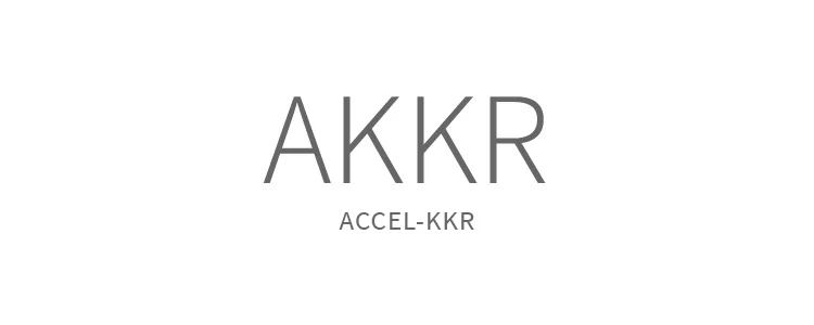 Accel-KKR had grown to a point that they could stand alone without either Accel or KKR. Casually, the shorthand AKKR had become the norm when referring to the company. We decided that moving ahead with AKKR as the name of the company during the rebranding made sense, as well as keeping "ACCEL-KKR" as a graphic element of the logo to ensures the new name keeps the brand equity of the well known companies. After the new naming and logo design, we developed the brand guidelines and a one sheet.