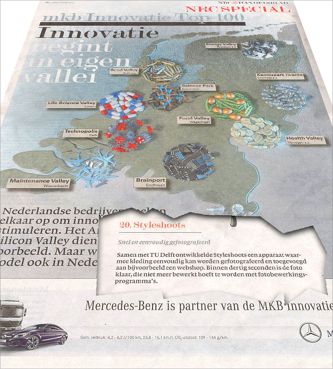 Image: © NRC HANDELSBLAD from NRC SPECIAL, Wednesday 12 June 2013, cover and page 8