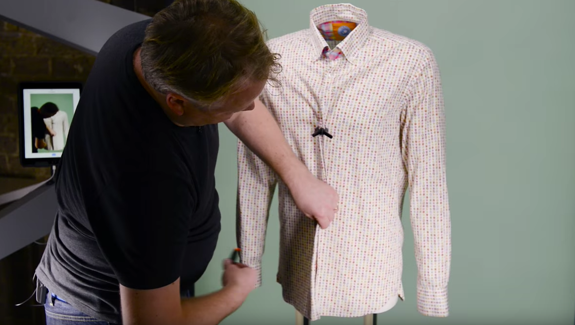 How to photograph a shirt on a ghost mannequin