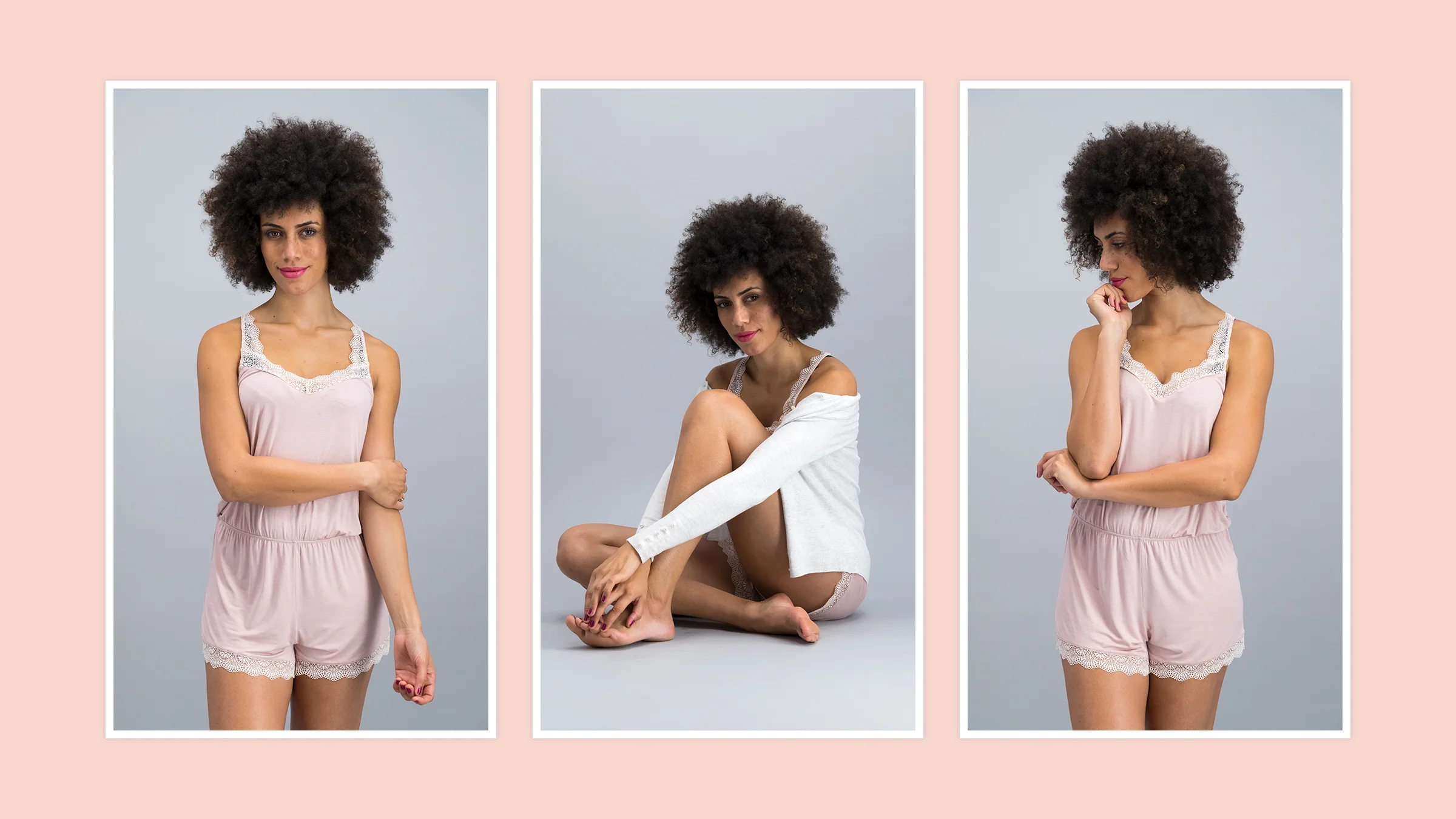 Show off the best features of your product with different poses and angles. 
