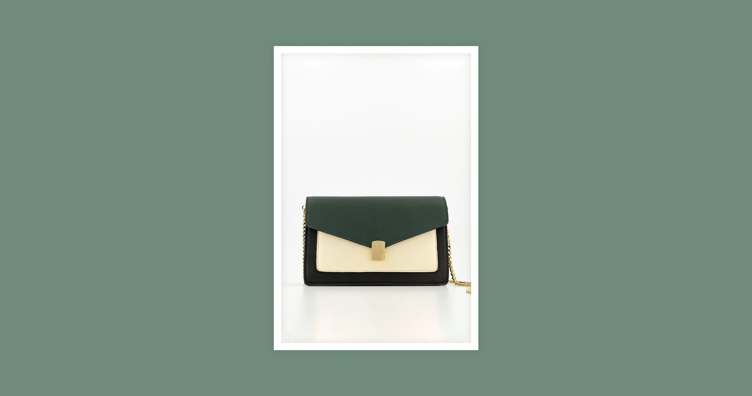 A handbag product photography