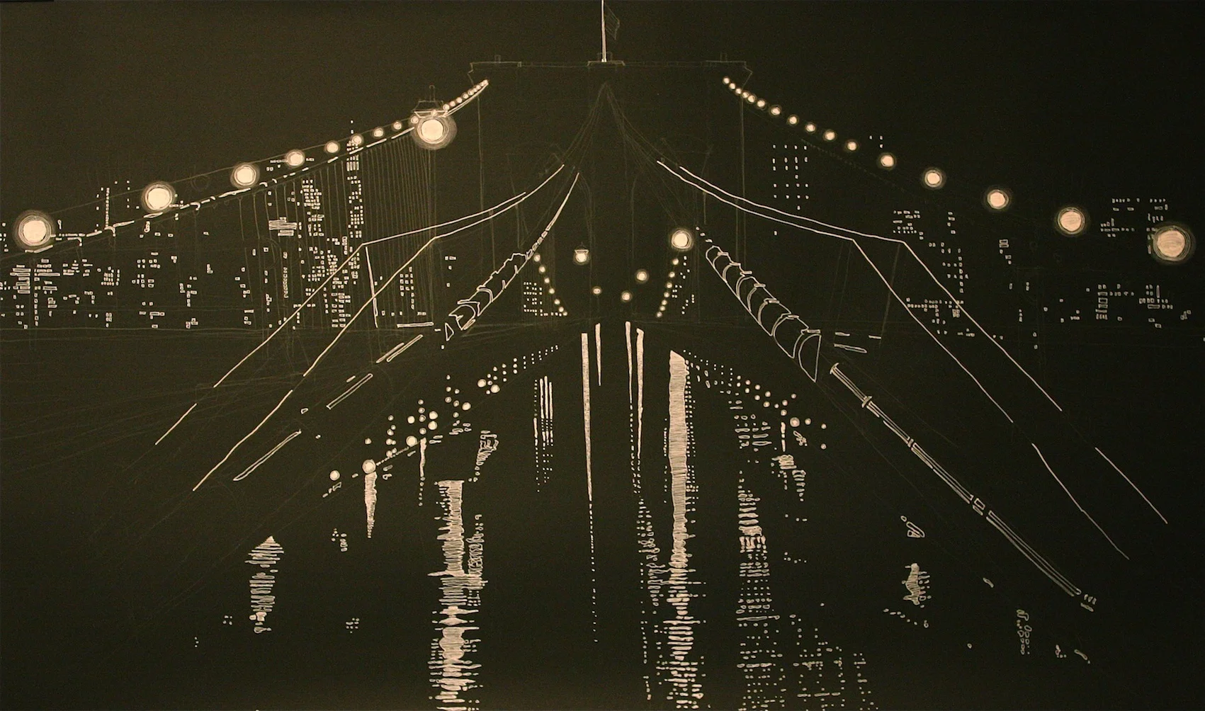 "Tight Rope" Showing work in progress