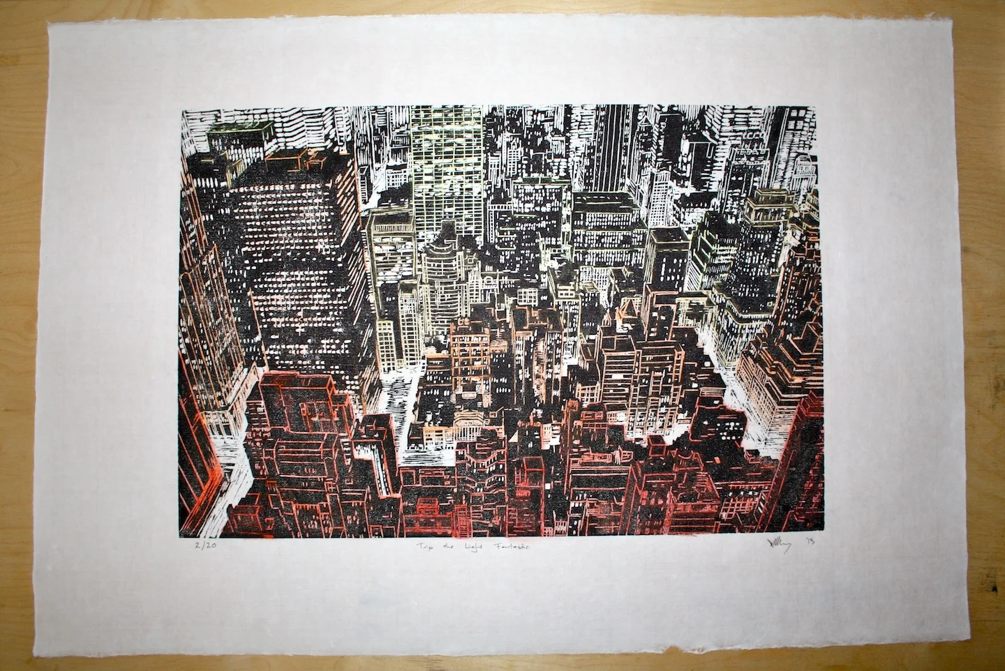 BCAlbury Trip the Light Fantastic Autumn Unframed.JPG