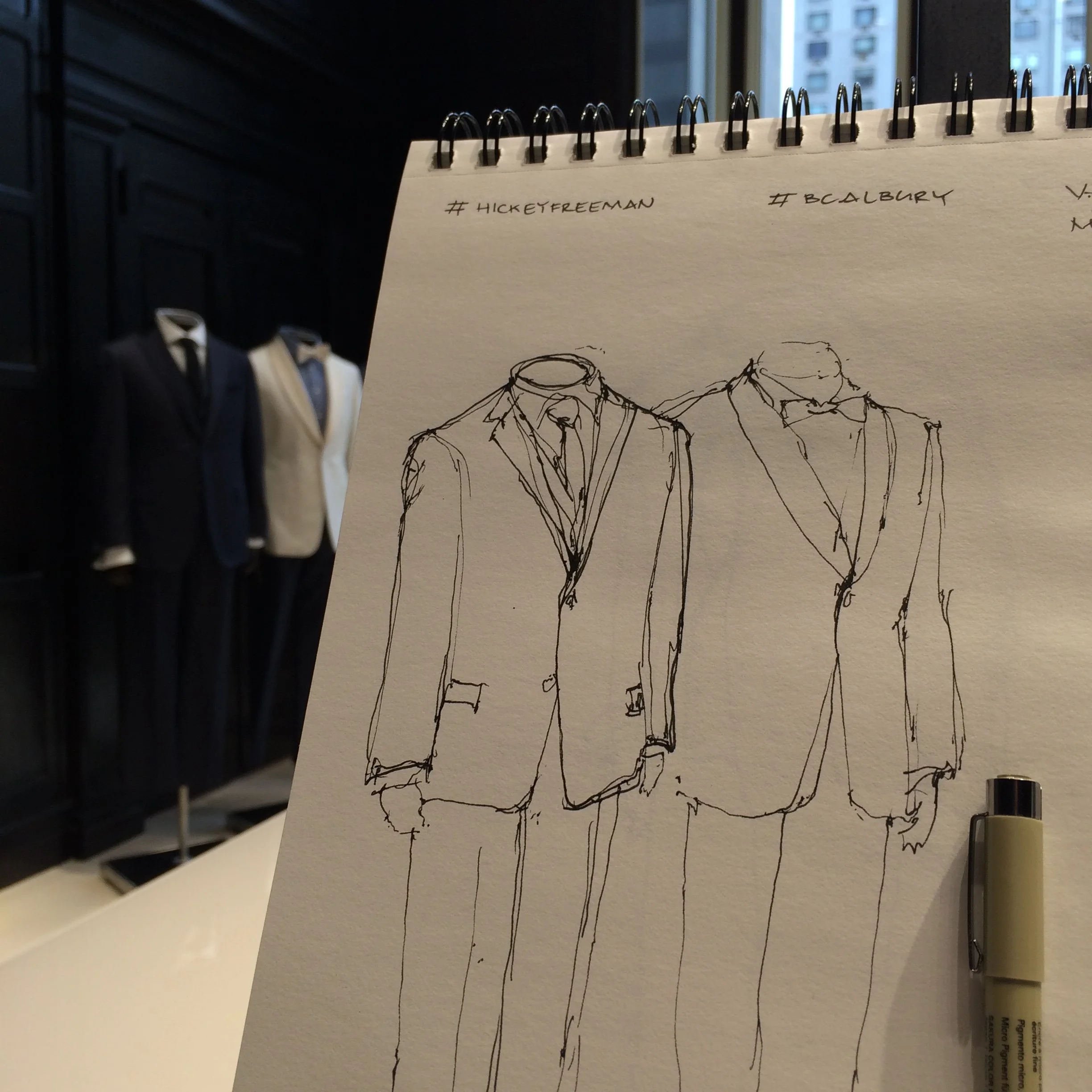 Artist-in-Residence Sketch #HickeyFreeman