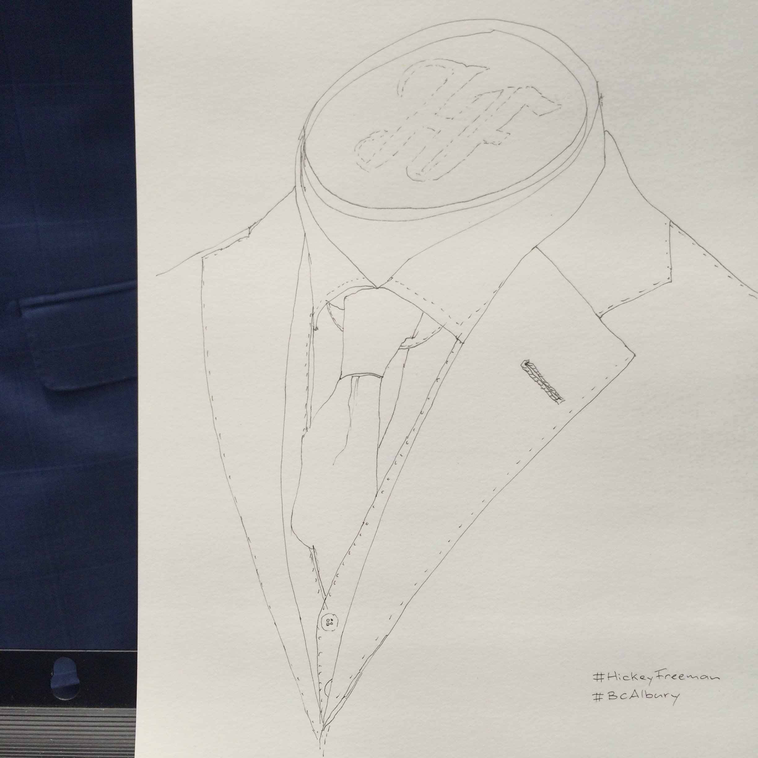 Artist-in-Residence Sketch #HickeyFreeman