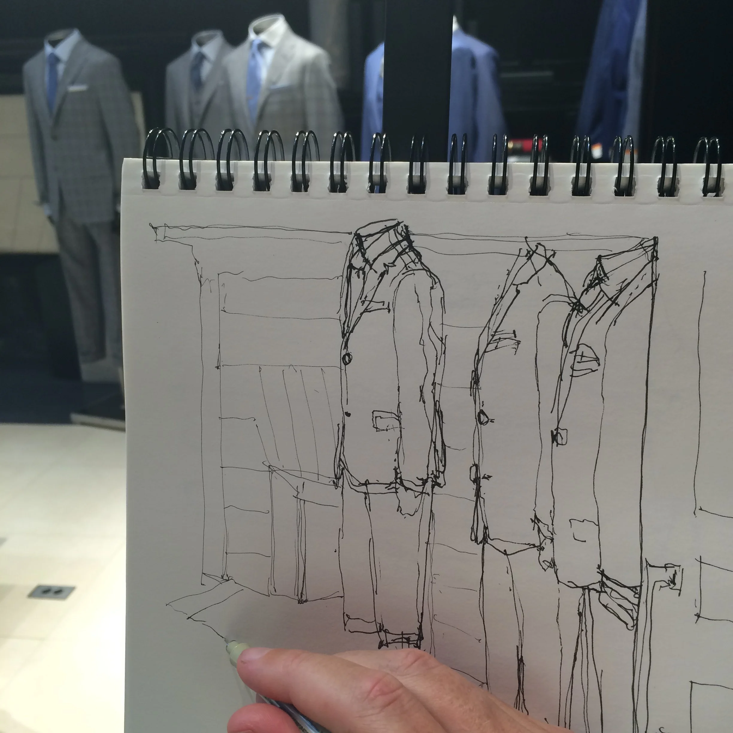 Artist-in-Residence Sketch #HickeyFreeman