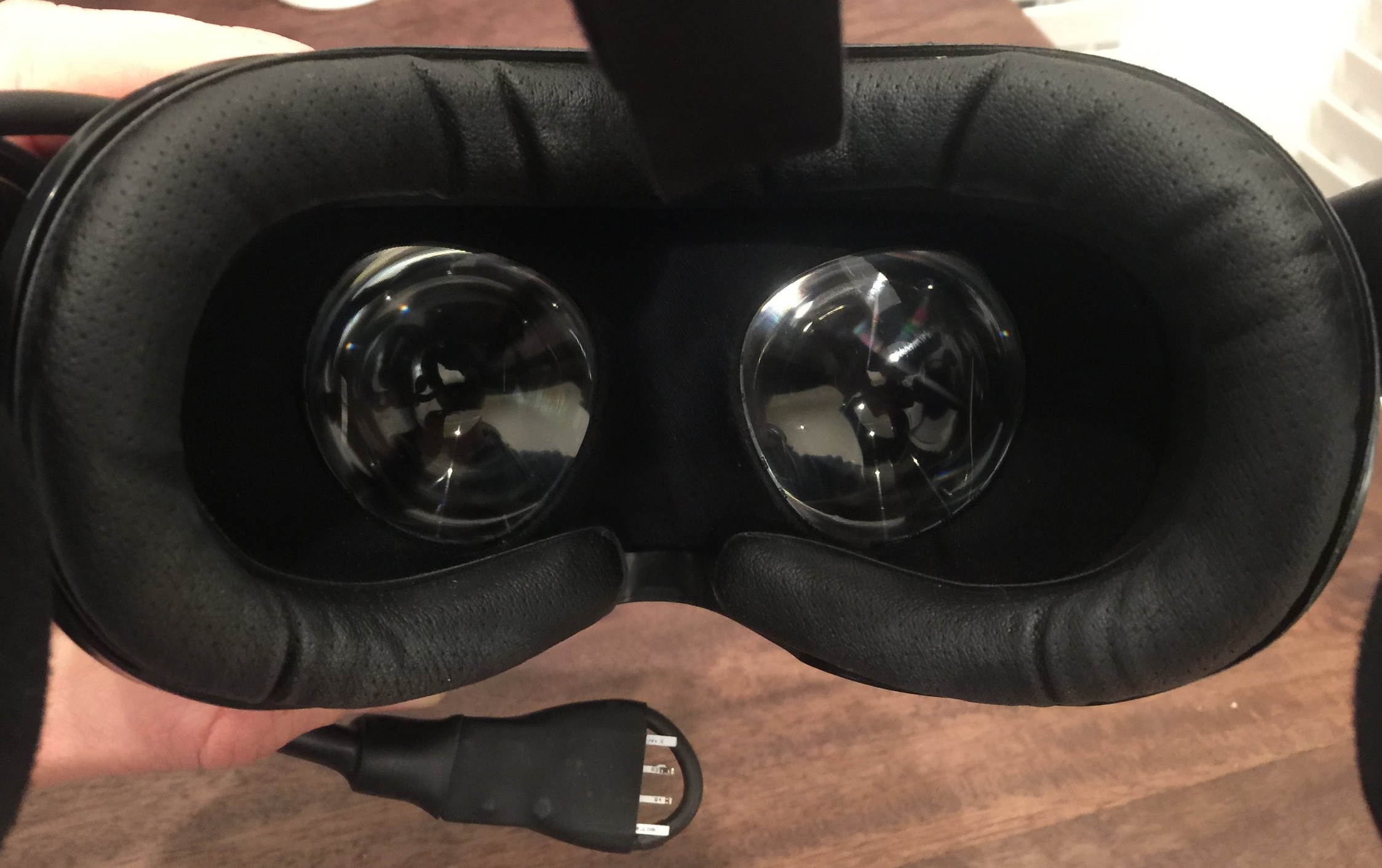 Sensor from user perspective 