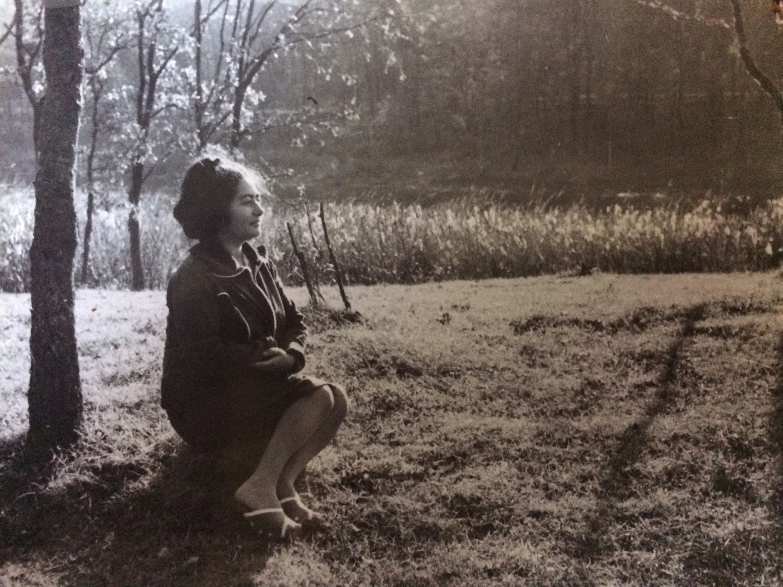 This picture of my grandma was taken by my talented grandfather. I love the light he captured. She looks like a Queen- -So beautiful, so proud, so loved and adored. He had a true passion for photography and used to develop most of our family pictures in a makeshift darkroom in the bathroom. He gave me my first camera, a Smena 8M, and thought me how to use it.