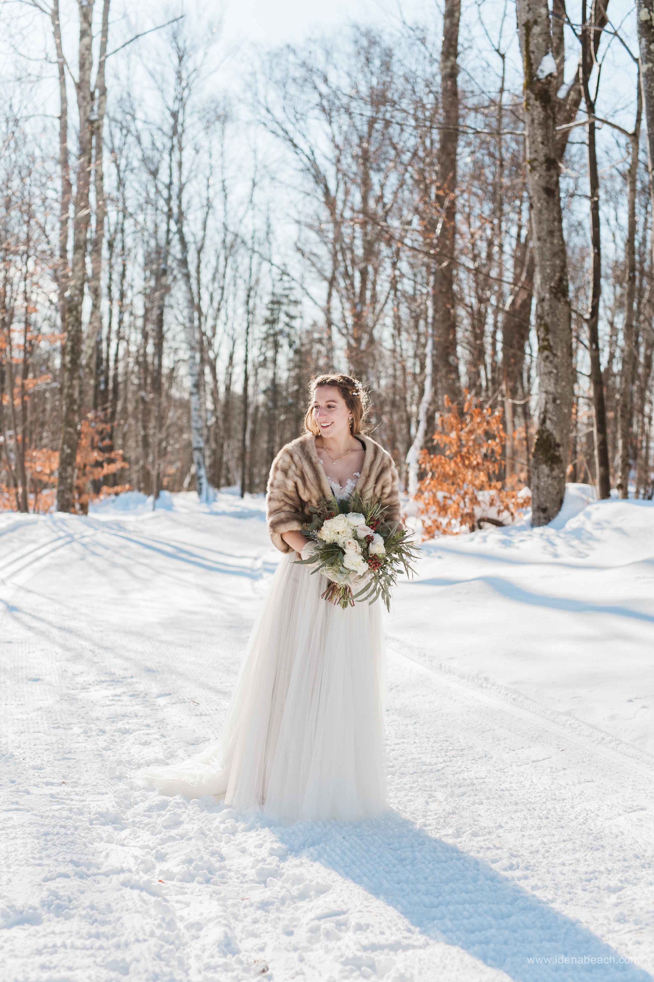 Vermont Winter Wedding Style