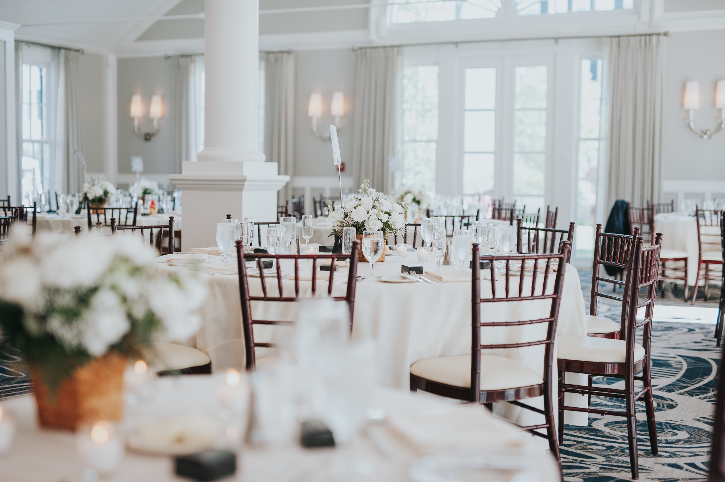 The Colonnade Room at the Equinox Resort and Spa | Vermont Wedding Photographers