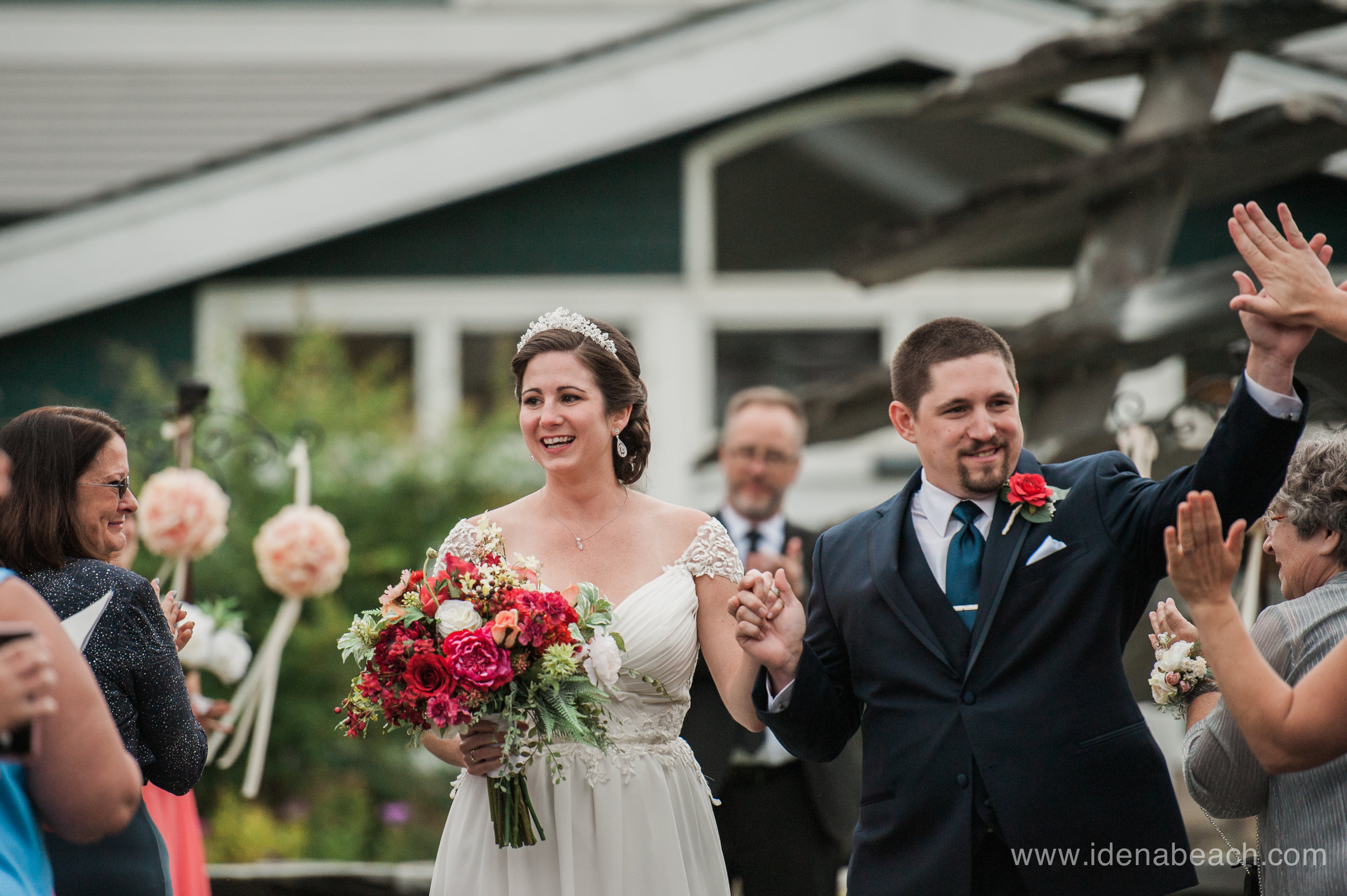 Wedding Ceremony at Stoweflake Resort in Vermont