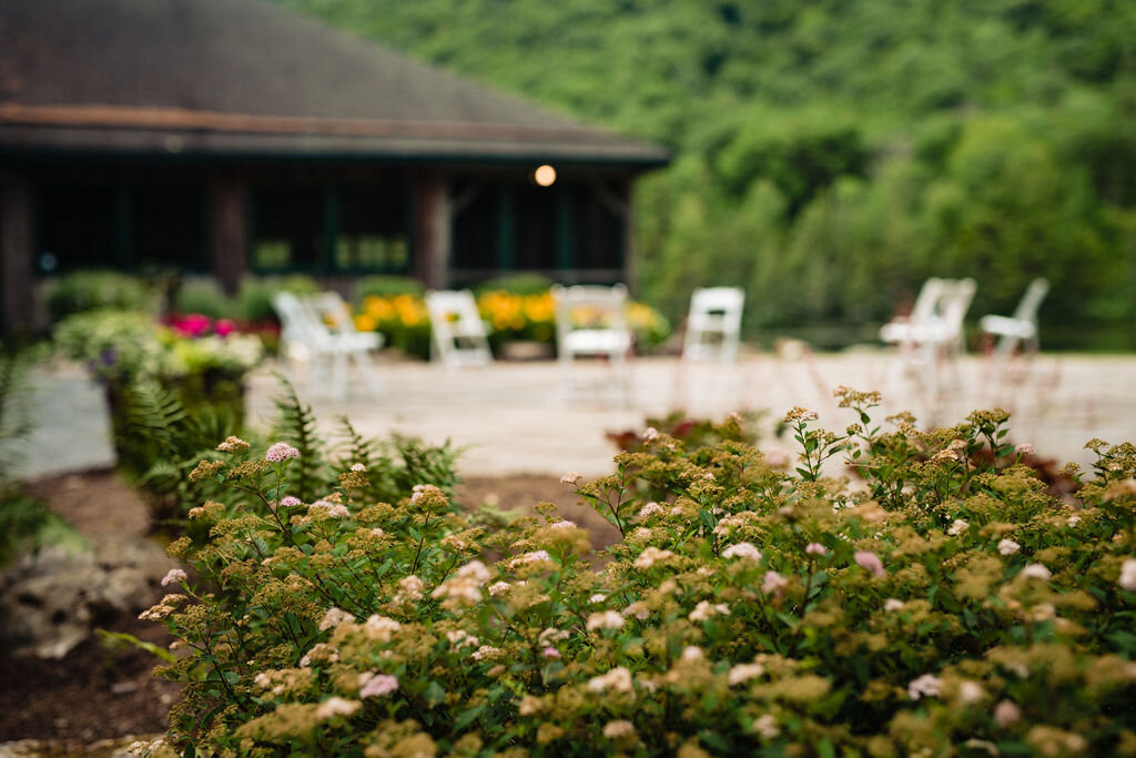 Wedding at The Equinox Pond in Manchester Vermont