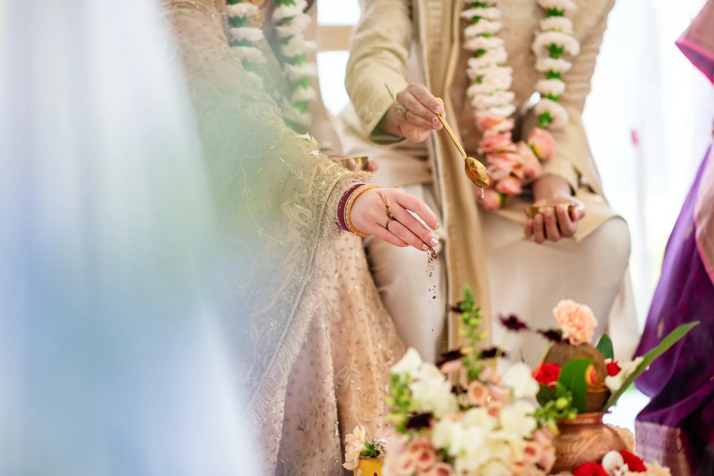 Last weekend was filled with vibrant colors, joyful music, meaningful traditions, incredible food, and endless hugs. Every moment of the day was alive.

favorite detail from the entire weekend: For the Christian ceremony, Rosie wore her mother&rsquo;