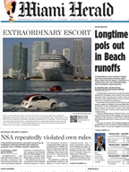 MSC Cruises - Miami Herald - Cover