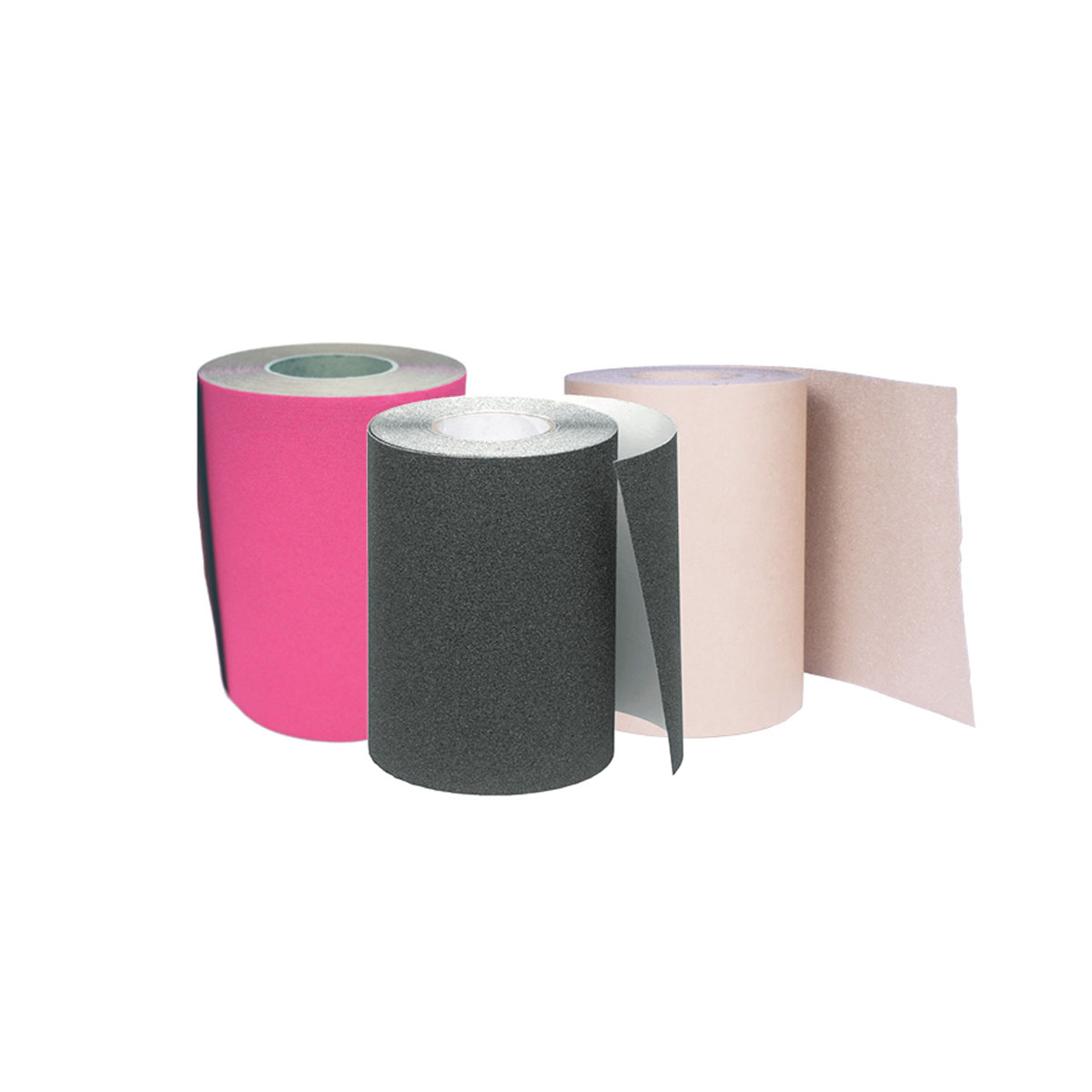Grip Tape Rolls - 60' 9" Black, Pink 10" Black, Clear