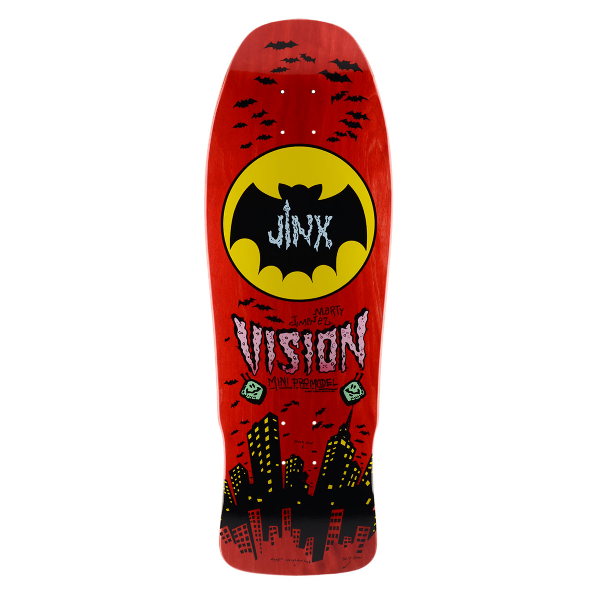 GREEN/RED RARE Details about   VISION GATOR SKATEBOARD DECK NEW OLD SCHOOL REISSUE 