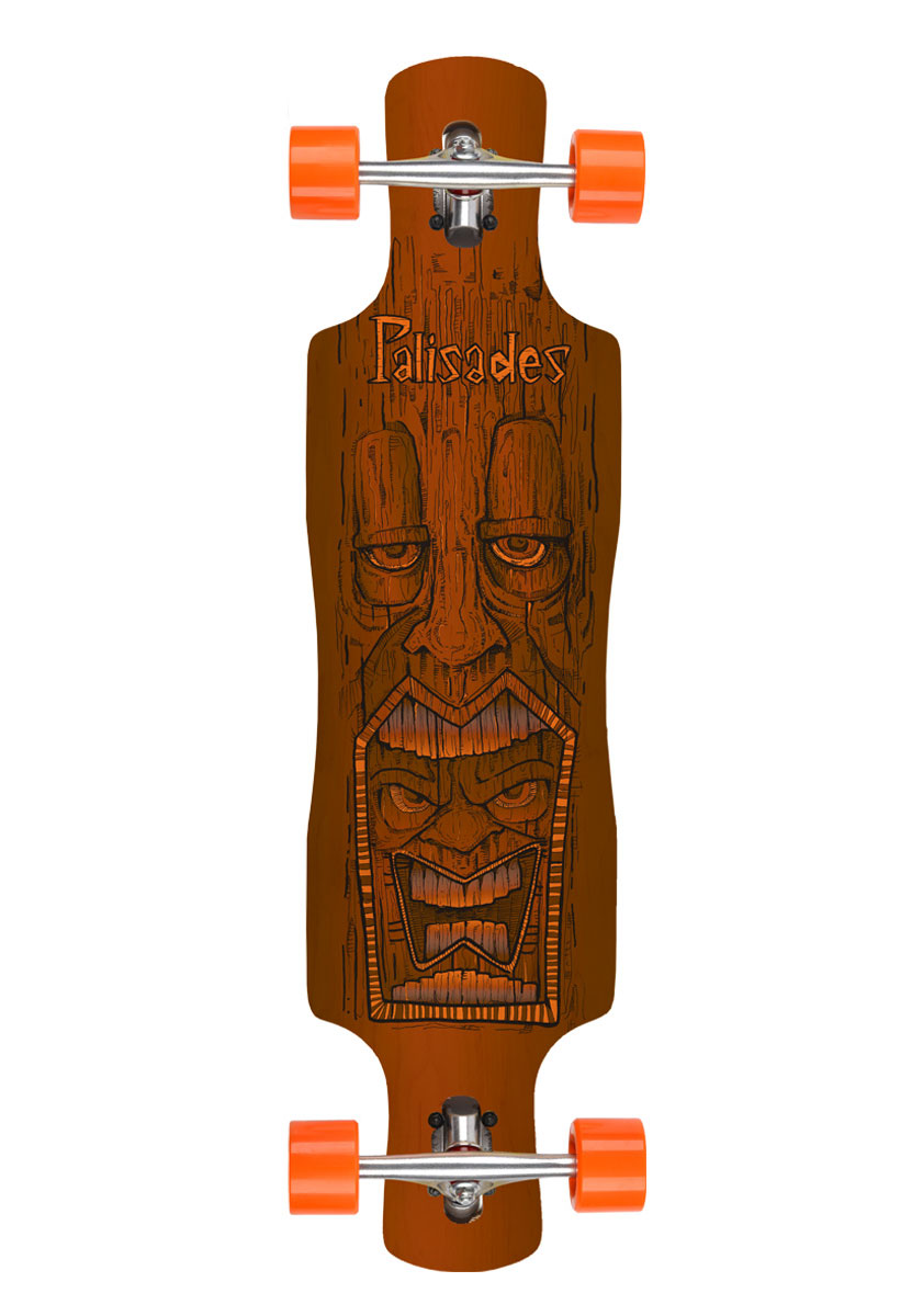 Tiki Cannibal Drop Thru 9 1/2” x 37 1/2” 27"WB