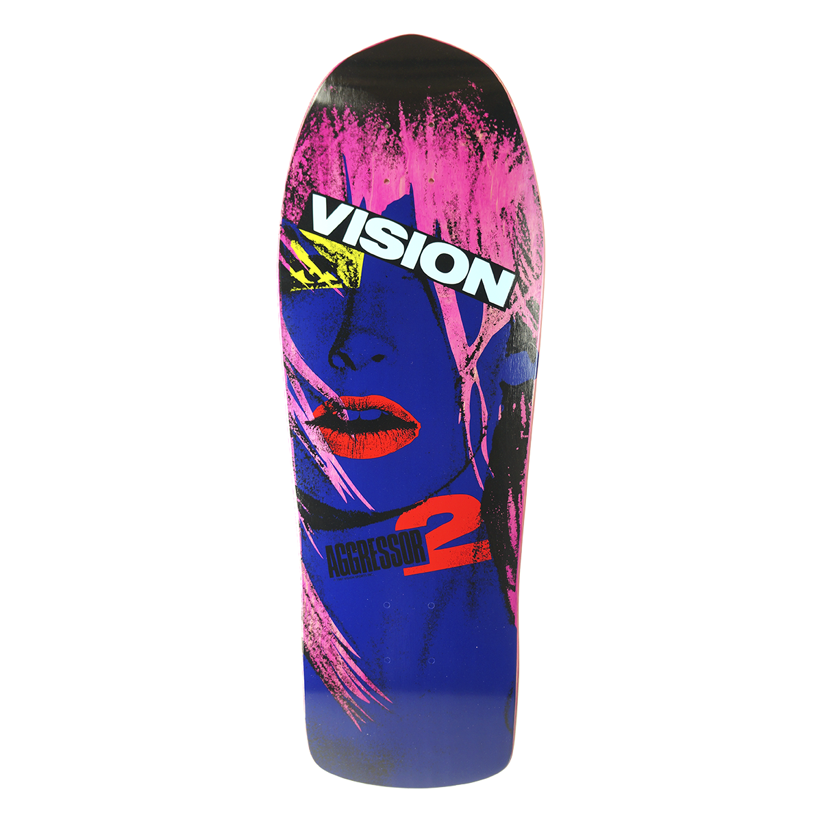 VISION SKATEBOARDS Flexi Grip Visions '80s Rip Grip Pack of 10+ Sticker 
