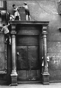 Kids in the early 1900s