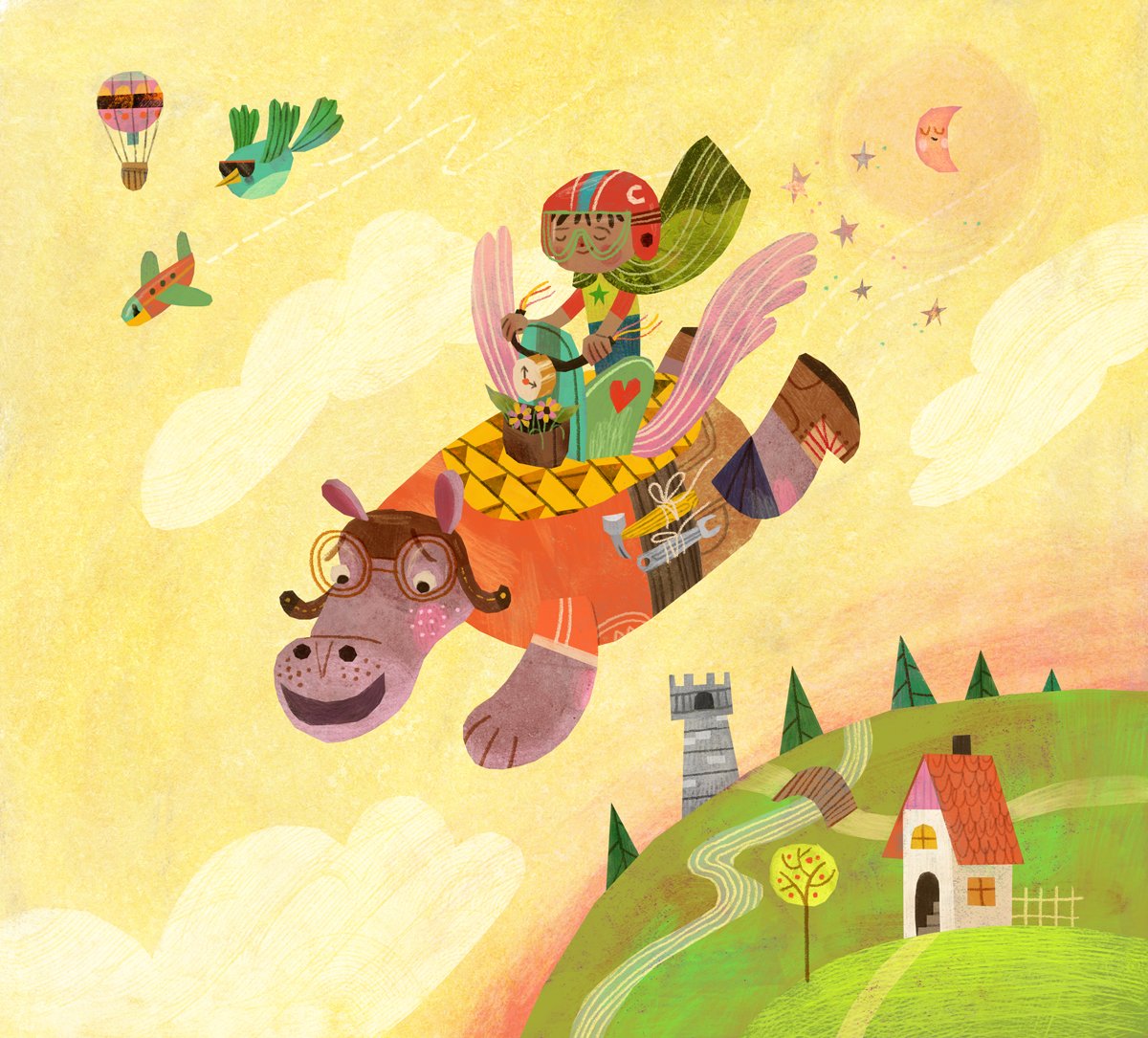 Flying Hippo Ride