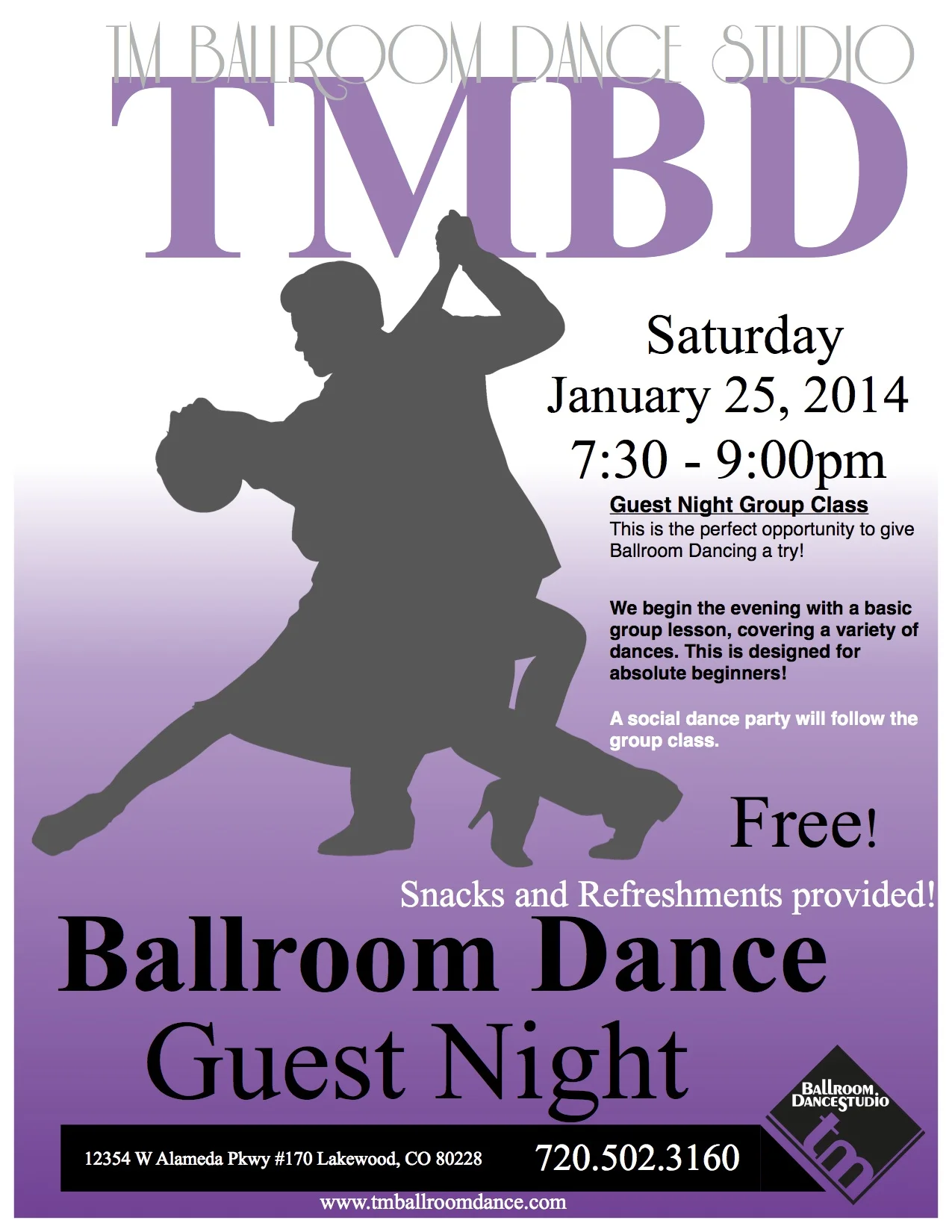 Dance Guest Night Denver