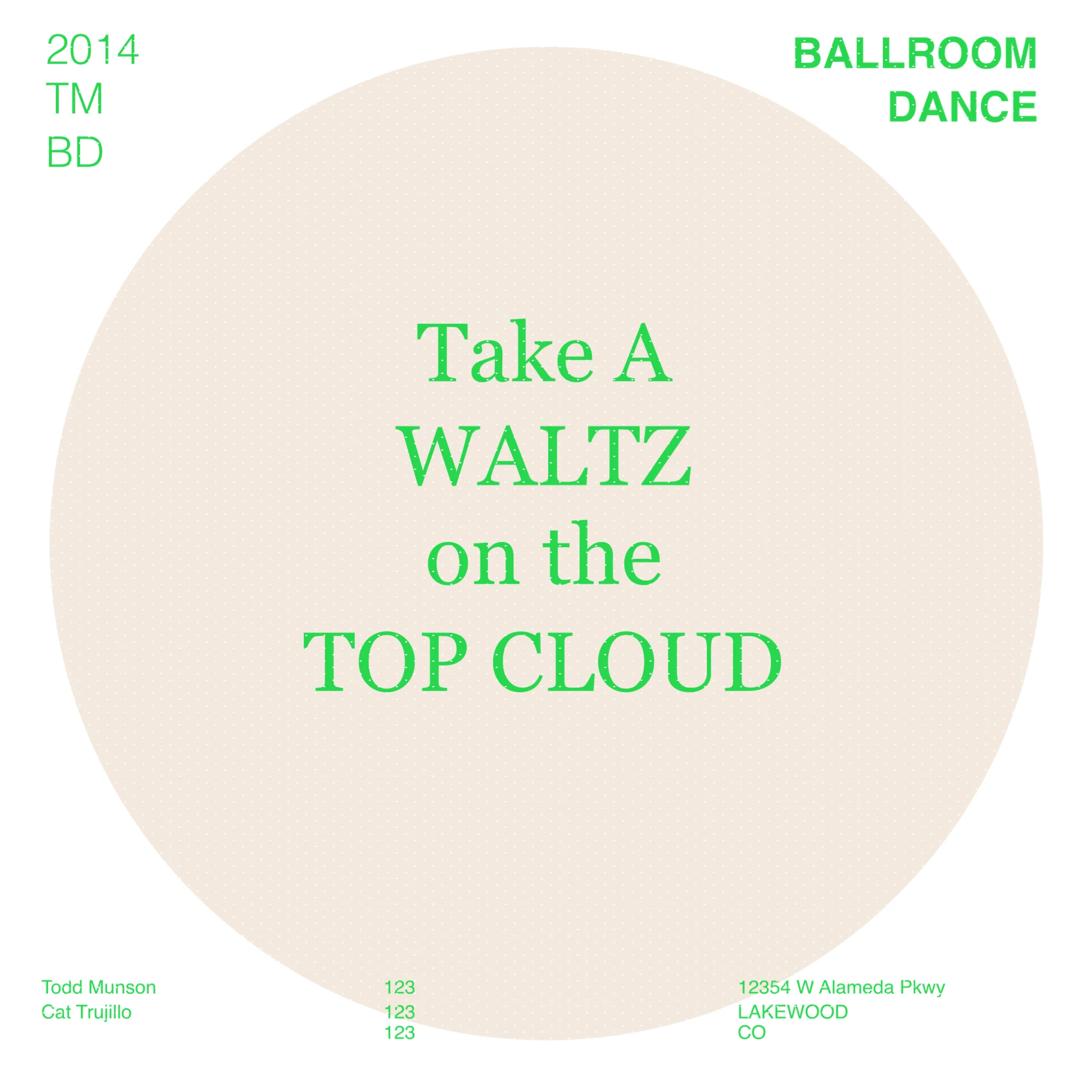 Standard Waltz Group Class