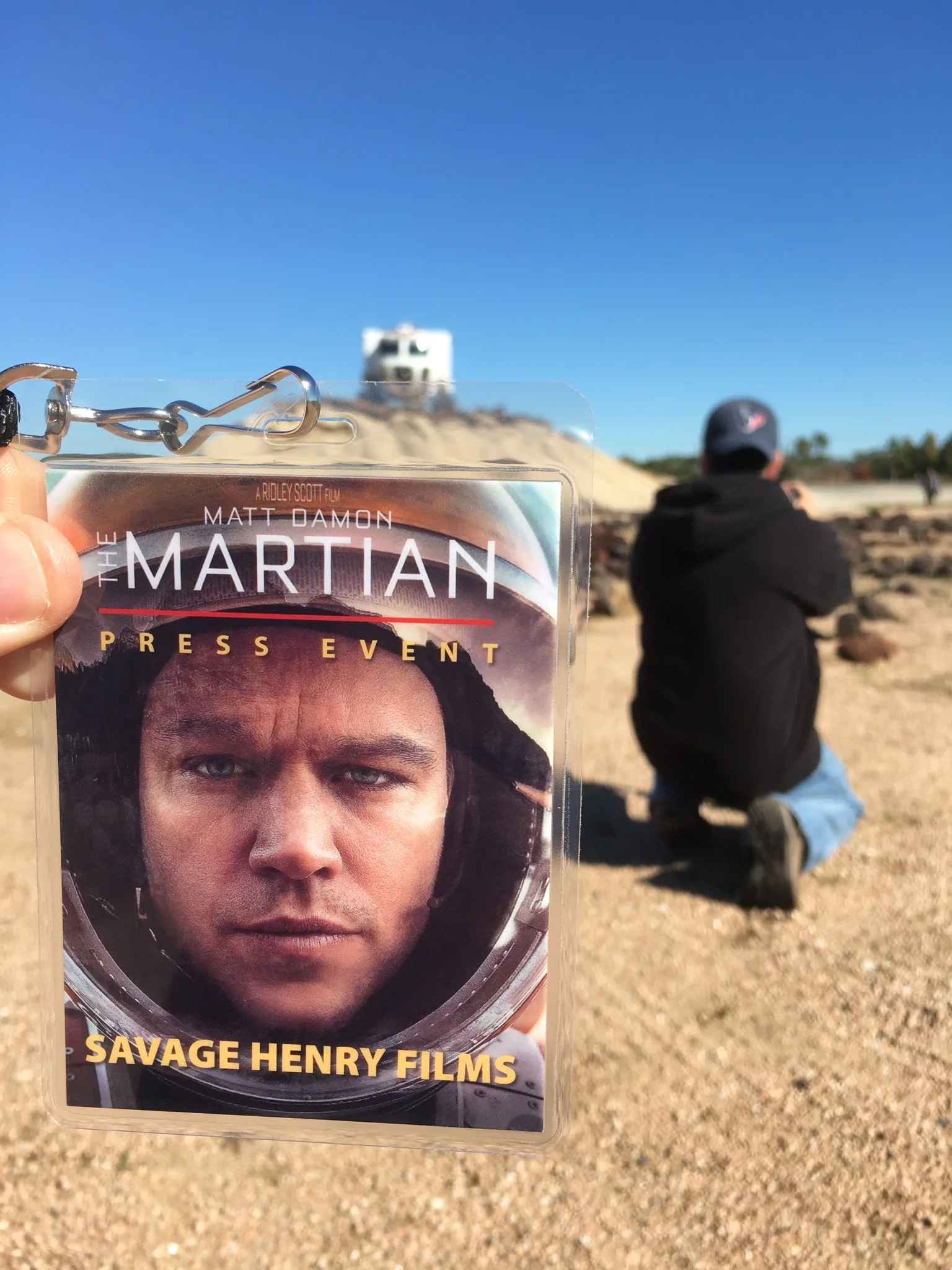 Savage Henry Films at The Martian at NASA