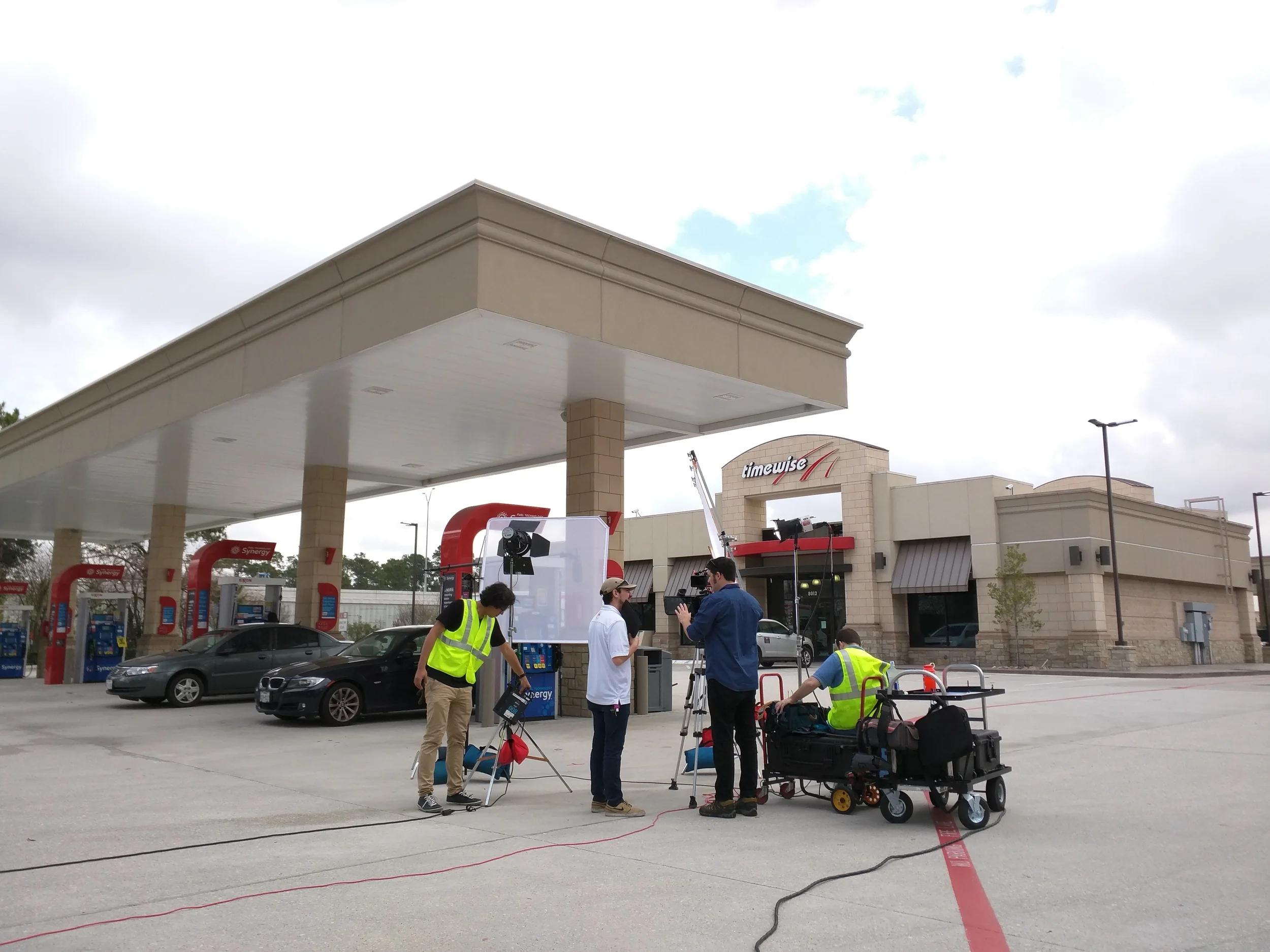 Savage Henry Films shooting for ExxonMobil