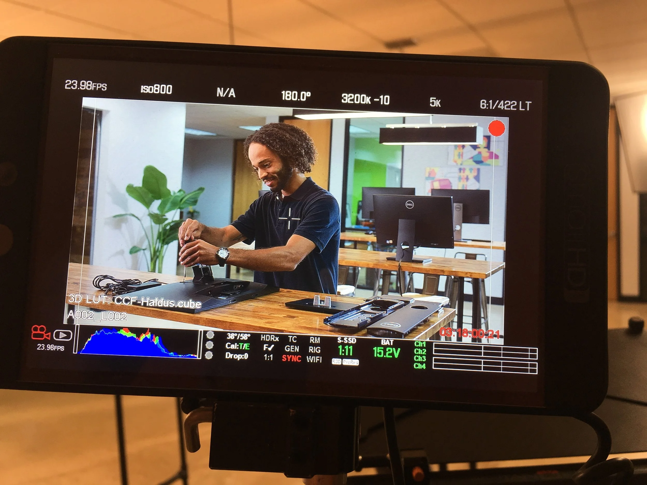 Dell / Spark Video shoot