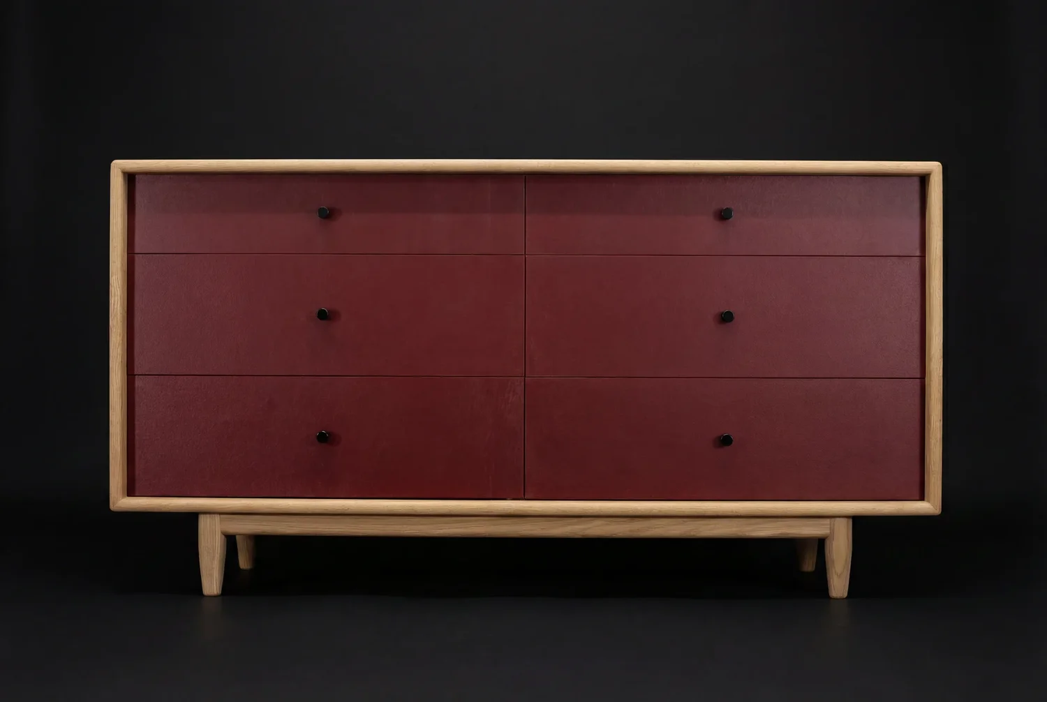Contemporary White Oak Dresser