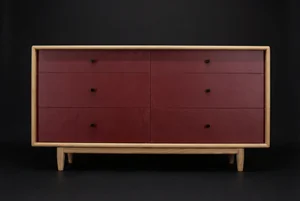 Contemporary White Oak Dresser | Custom Fine Hardwood Furniture