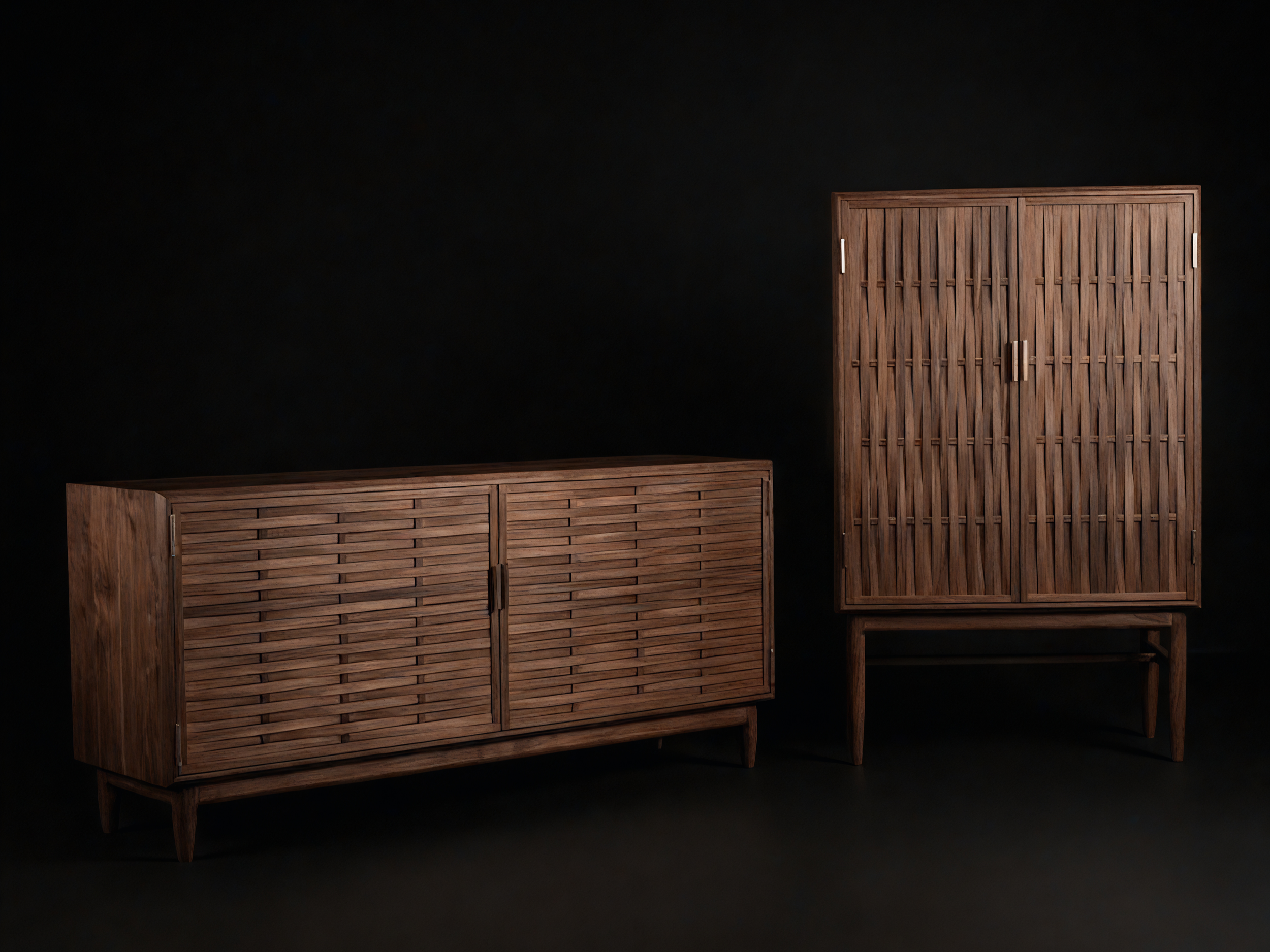 Two Walnut Woven Cabinets.png
