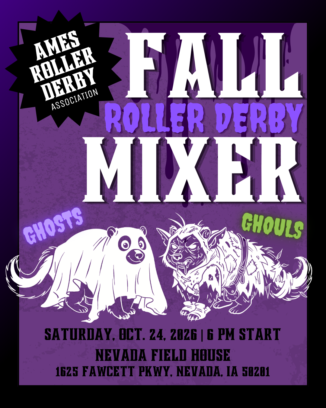 HOME - Halloween Mixer: Ghosts v. Ghouls!