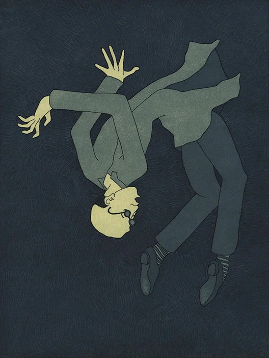 The Doctor Lay Broken, His Spectacles Glinting Up at Nothing, 2012