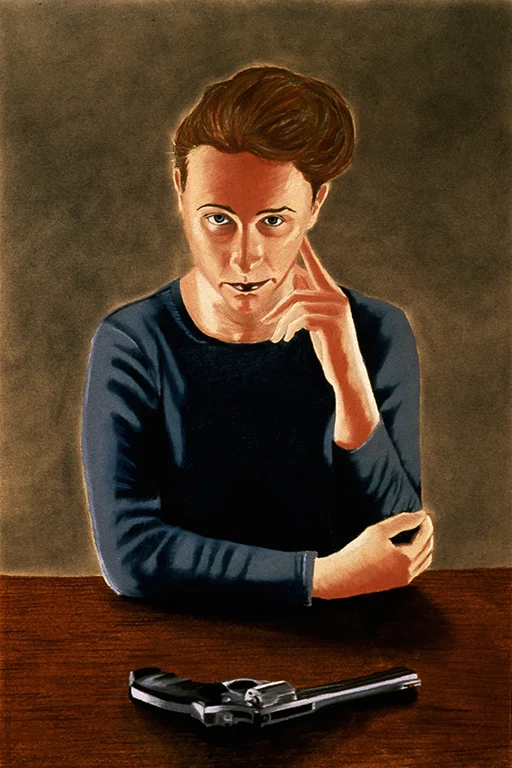 Self Portrait with Gun, 1993